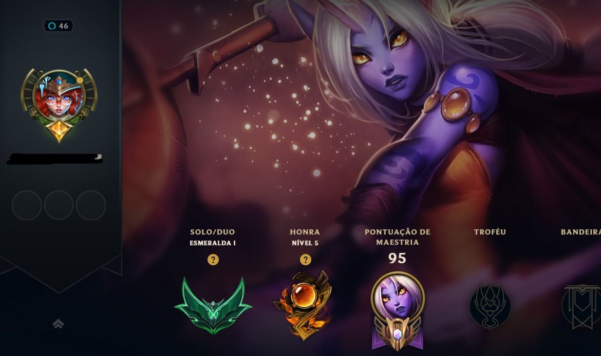 Conta otima para smurfar, esmeralda 1 caindo com master+