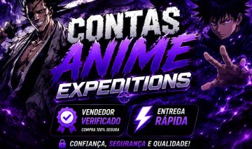 CONTAS ANIME EXPEDITIONS | MELHOR PREÇO | LEIA A DESCRIÇÃO