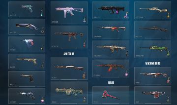 Conta Valorant com skins de faca,vandal,phantom,xerife, entre outras