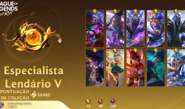 CONTA WILD RIFT INSANA | 251 SKINS | 50K COLEÇÃO | MÍTICAS + PRESTÍGIO + SKINS