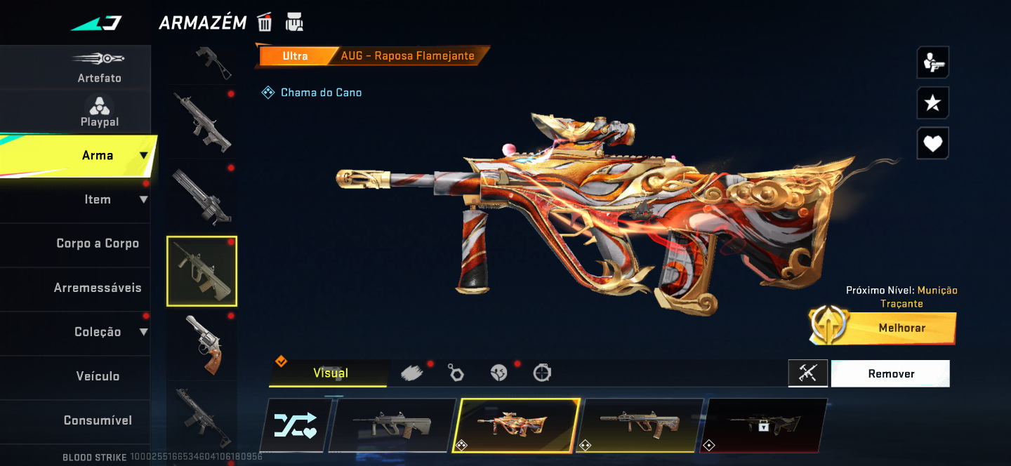 CONTA BLOOD STRIKE SKIN IZANA(VOLT) EVO SPEAR GELIDA