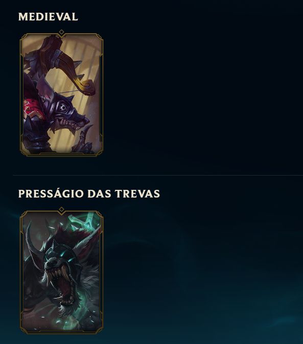 Conta Gold 4 MMR ALTO - 19 SKINS - 15 SKINS ÉPICAS - 30K EA - 55RP