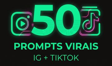 50 Prompts Virais Instagram e TikTok | Reels, Carrossel e Stories