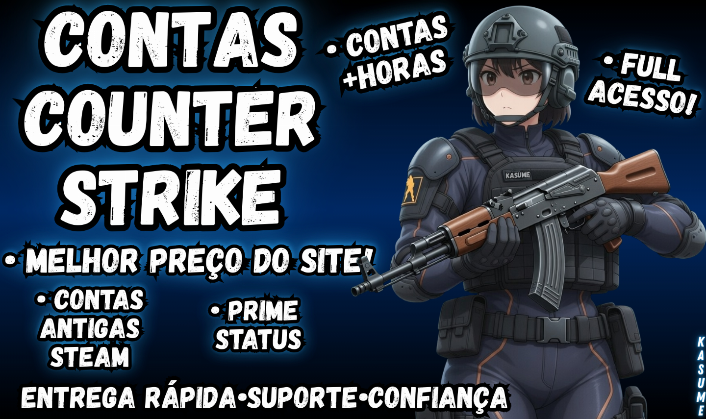 Contas cs2 Com Prime | Contas com Medalhas | Contas Antigas | Contas com Horas