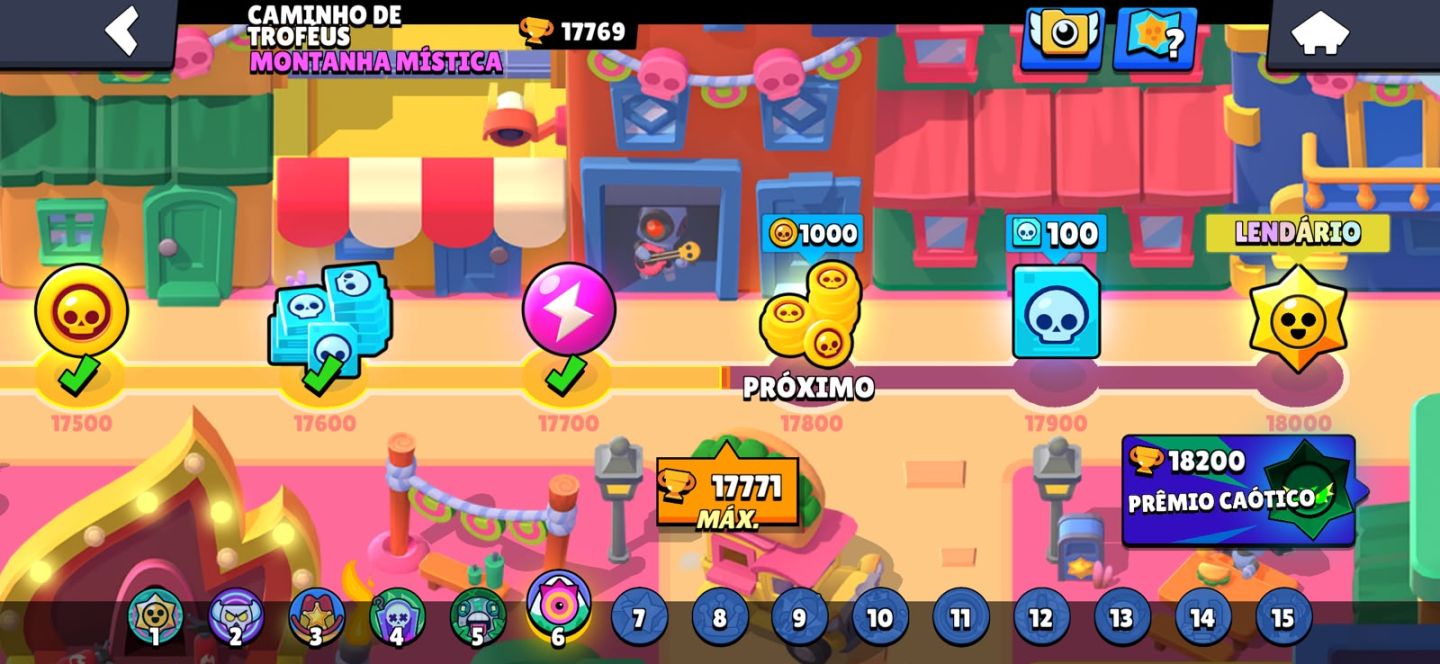 CONTA BRAWL STARS | VÁRIOS BRAWLERS + SKINSz