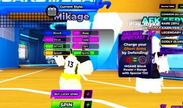 Conta Volleyball Legends Level 97 com Mikage, Yoga,Twins,Kumo e 100k De Yen