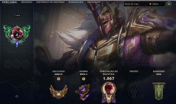 Conta League Of Legends Com várias skins