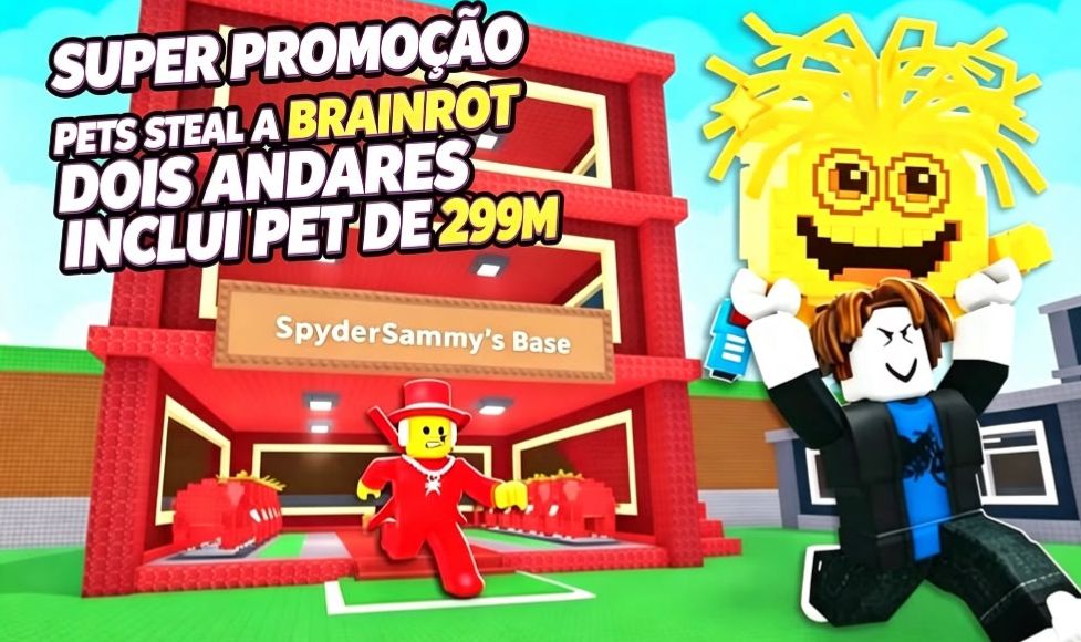 [PROMOÇÃO DE PET!] ROUBE UM BRAINROT / STEAL A BRAINROT / APENAS OS PETS