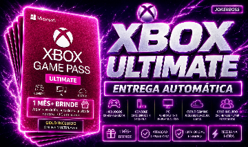 [ENTREGA AUTOMÁTICA] XBOX GAME PASS ULTIMATE + BRINDE (XBOX, CELULAR PC XCLOUD)