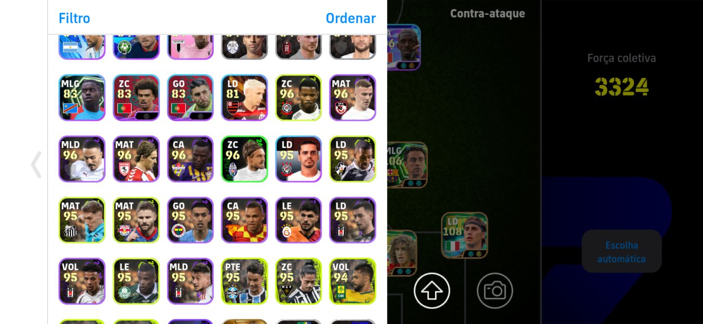 CONTA DE EFOOTBAL TOP dembele,neymar,gullit novo cr7 mbape