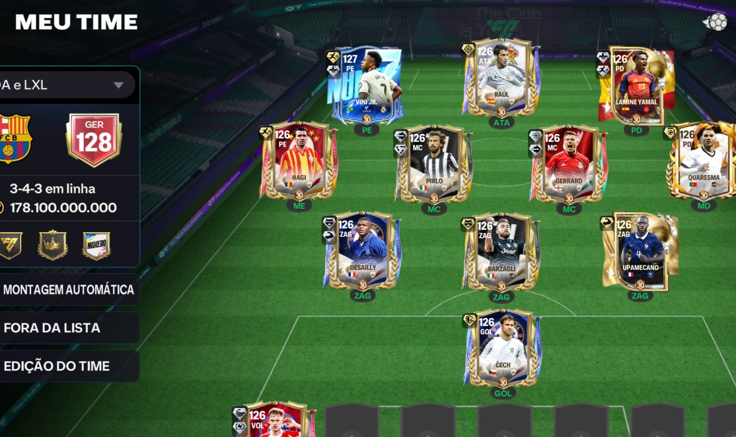 GER 128 FC MOBILE - Conta EA