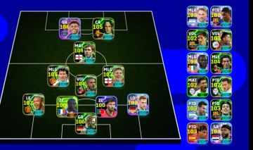 CONTA eFootball Mobile | KONAMI ID Conta muito forte, com Força Coletiva 3204