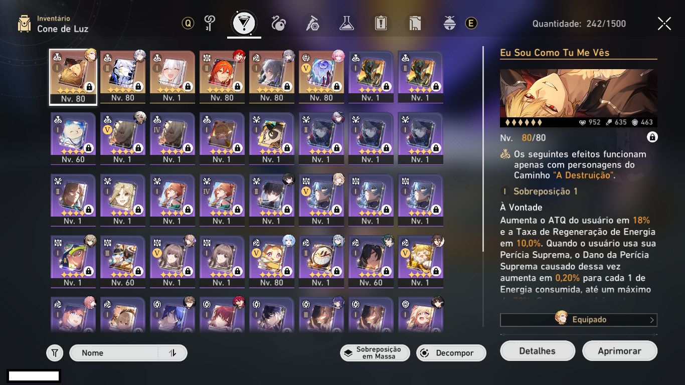CONTA LVL 68 - HIMEKO NOVA E1 S2 / PHAINON S2 / CYRENE E2