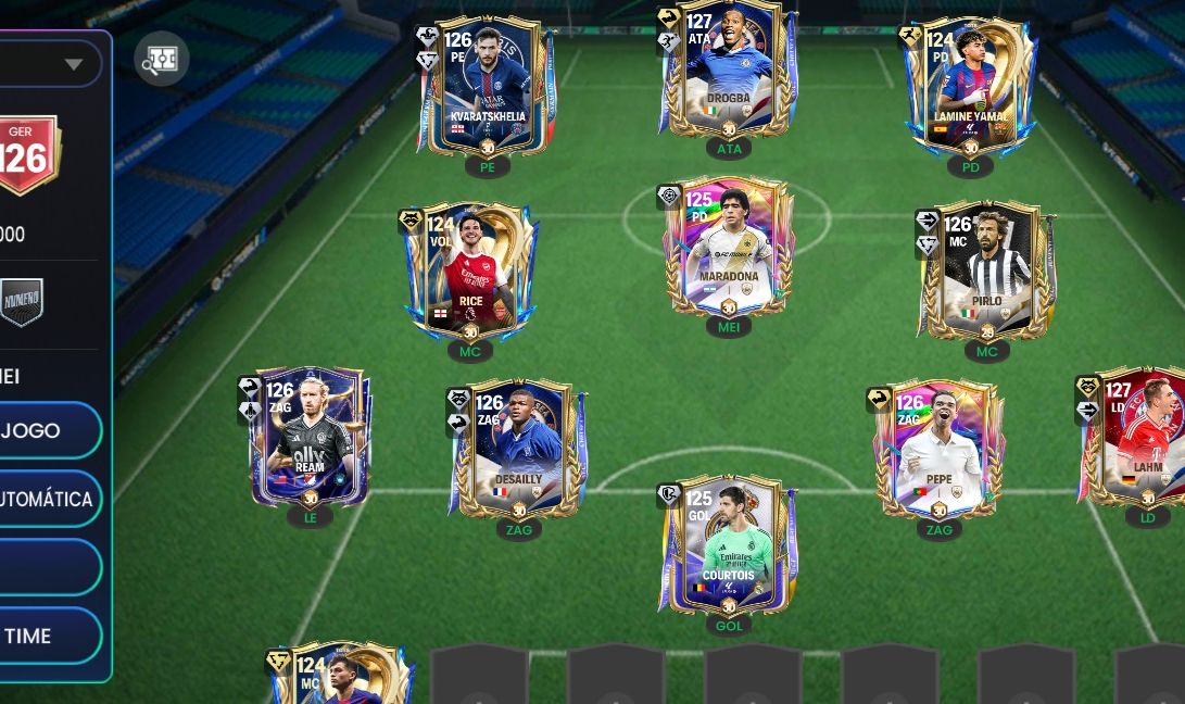Conta com ger 126 com cartas metas do jogo pra competitivo!