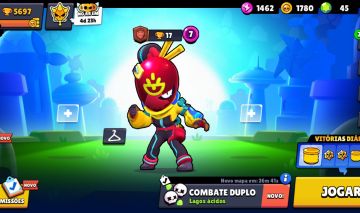 Está conta é ideal para quem não quer começar do zero é tem 64 brawlers