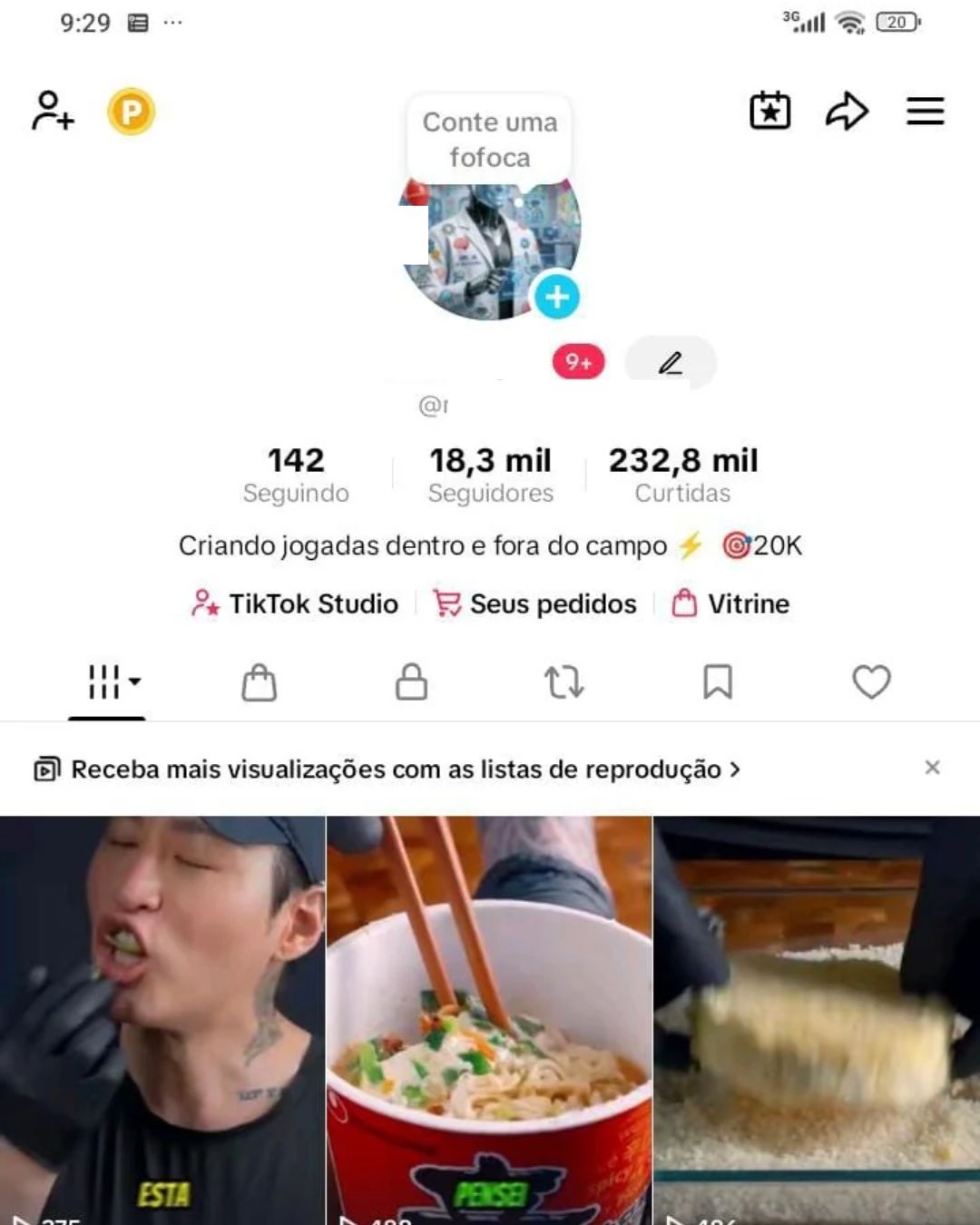 CONTA DO TIKTOK COM MONETIZACAO E TIKTOK SHOP ATIVO