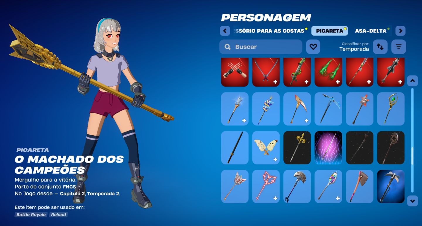 CONTA DE FORNITE COM VARIAS SKINS A VENDA