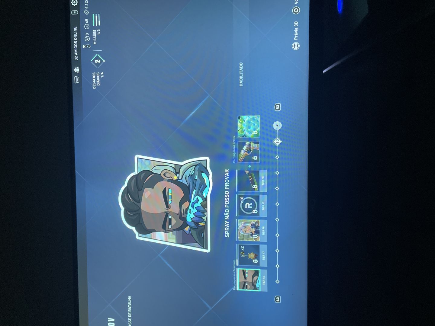 Conta valorant com skin de faca vandal phantom otima pra smurf
