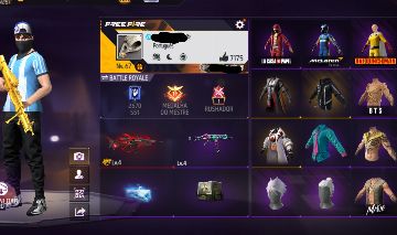 FREE FIRE COM PASSE MANO MAX E SOMBRA ROXA MUITO DIAMANTES GASTOS