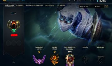 Conta Soloq Mestre 64%WR League Of Legends SKINS BOAS