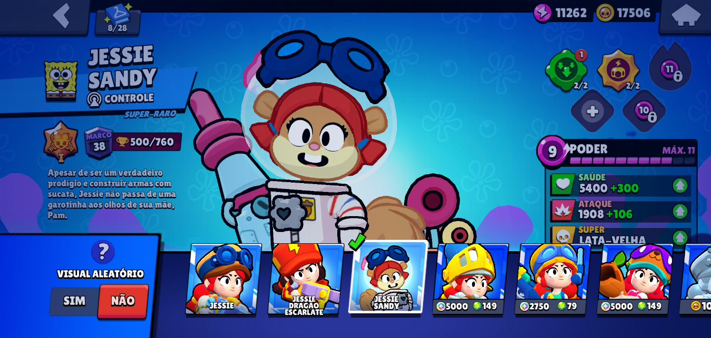 CONTA DE BRAWL STARS ANTIGA DE 2018