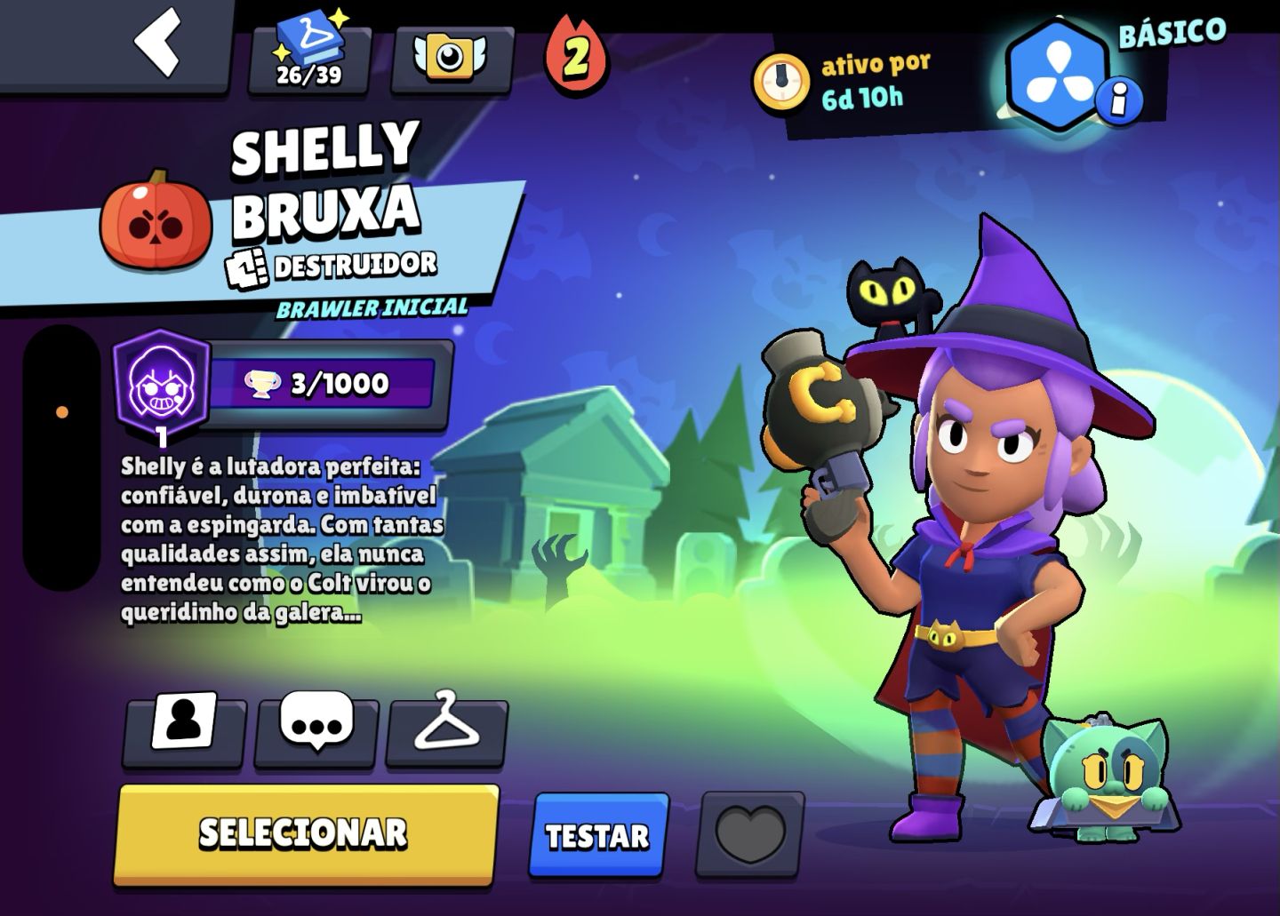 Conta rara de brawl stars com muitas skins antigas