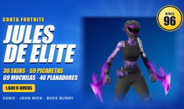 Conta Fortnite Nível 96 | 32 SKINS | 1600 VBUCKS