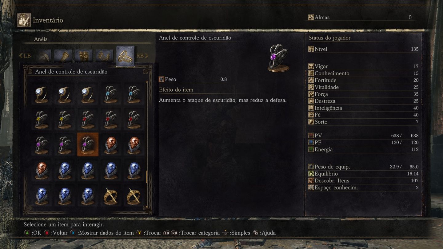 DARK SOULS 3 Todos os Itens PS4/5 e Steam