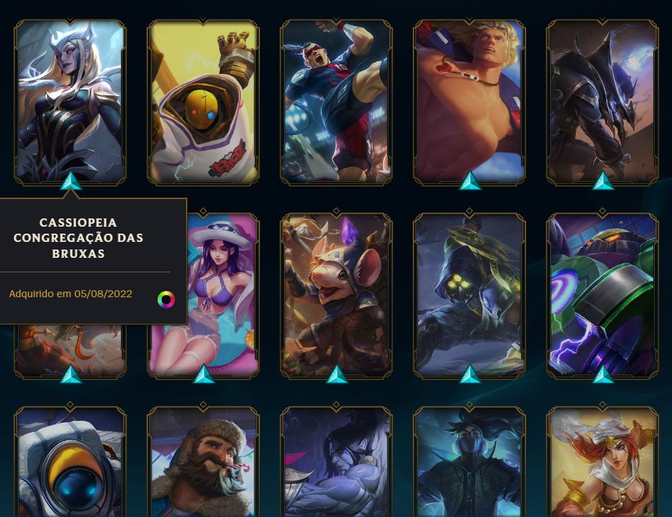 Venda de conta de LOL acc de 2013, (+Muitos recursos (Tft )