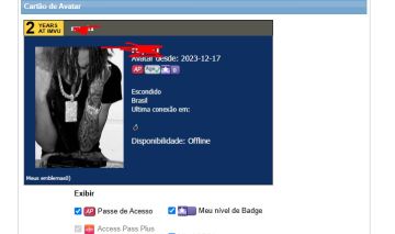 Conta imvu unissex ap e age