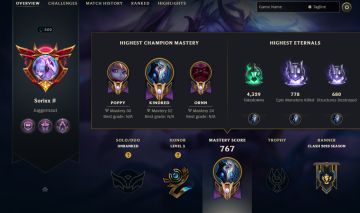 Conta de League of Legends datada de 2015 e unranked.