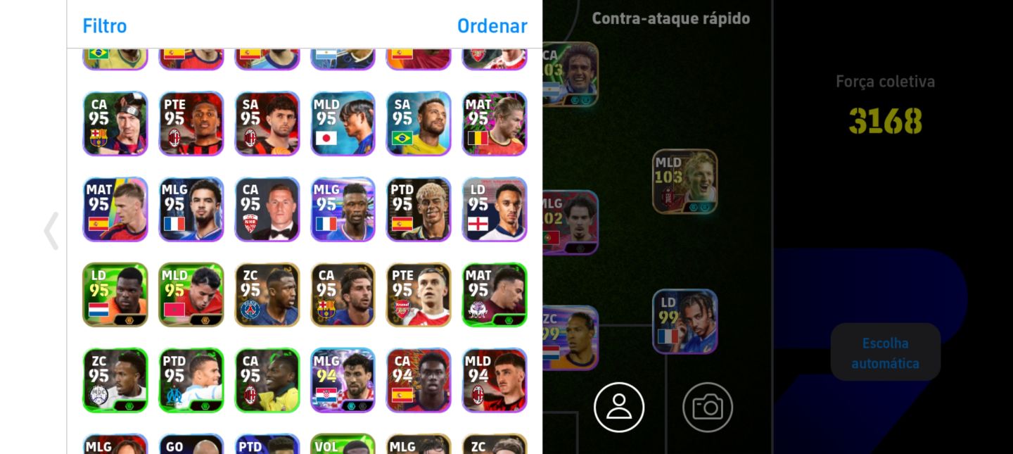 Conta com ney blitz e ney da última copa pack de Portugal e mais