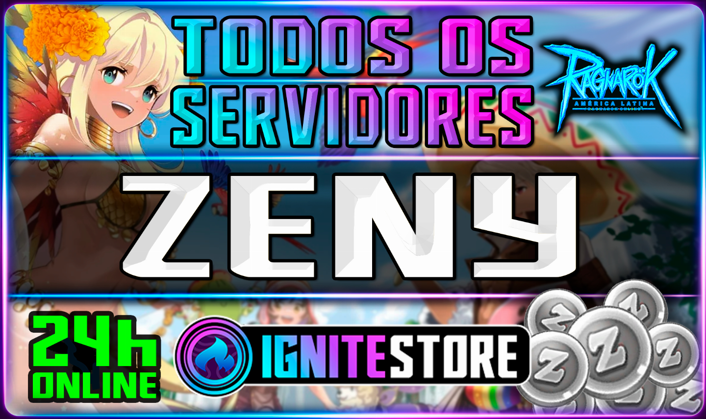 RAGNAROK LATAM - ZENYS - [TODOS OS SERVIDORES] DESCONTO EM QUANTIDADES