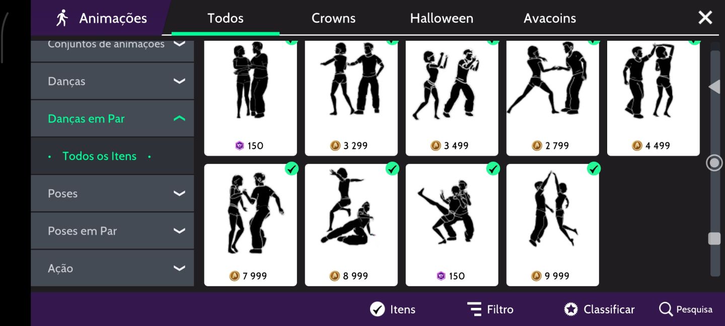 Conta avakin life lvl 43 unissex (mais conteúdo feminino)