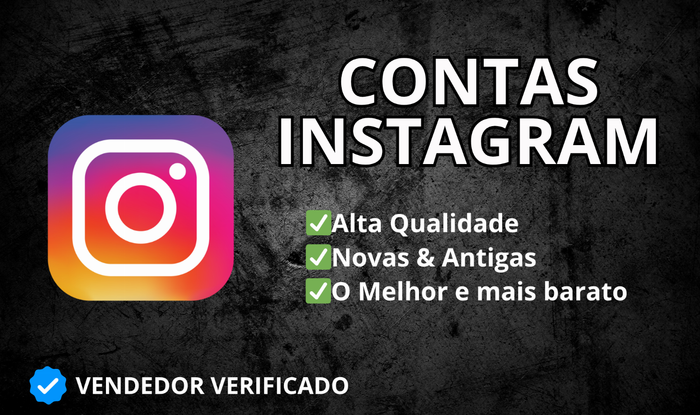 INSTAGRAM | CONTAS COM SEGUIDORES | CONTAS ANTIGAS & NOVAS | ENTREGA AUTOMÁTICA