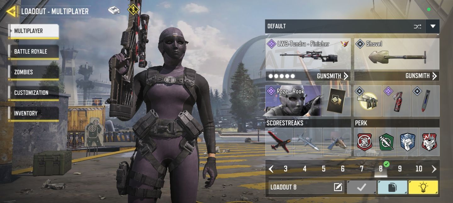 CONTA DE CODM COM SKINS DE PERSONAGENS TRY HARD E SNIPERS LINDAS
