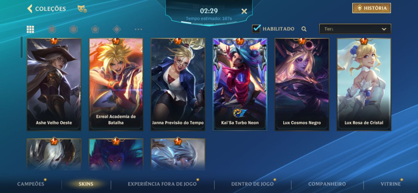CONTA WILD RIFT MAIN SUPORTE/MID