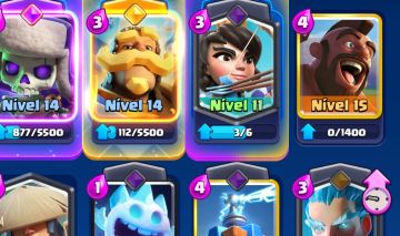 Conta clash royale com várias evolução emotes cartas e tals