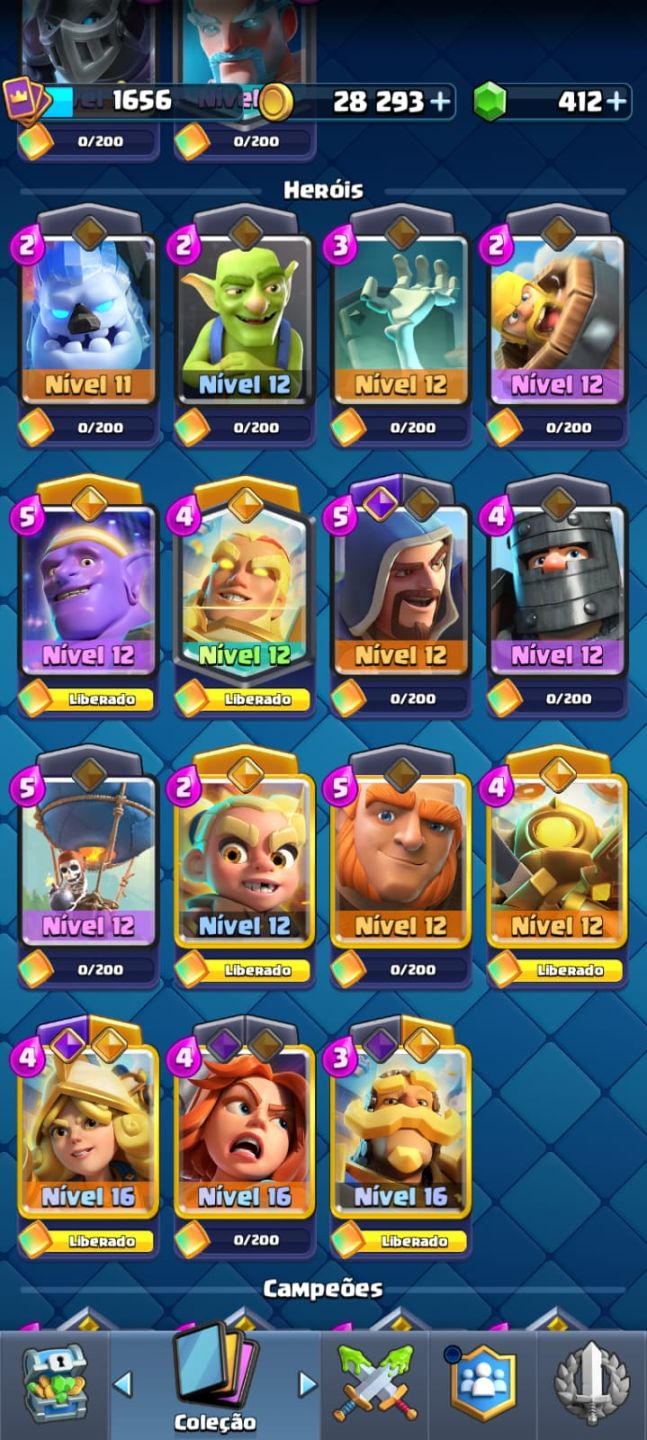 Continha 13K Clash Royale