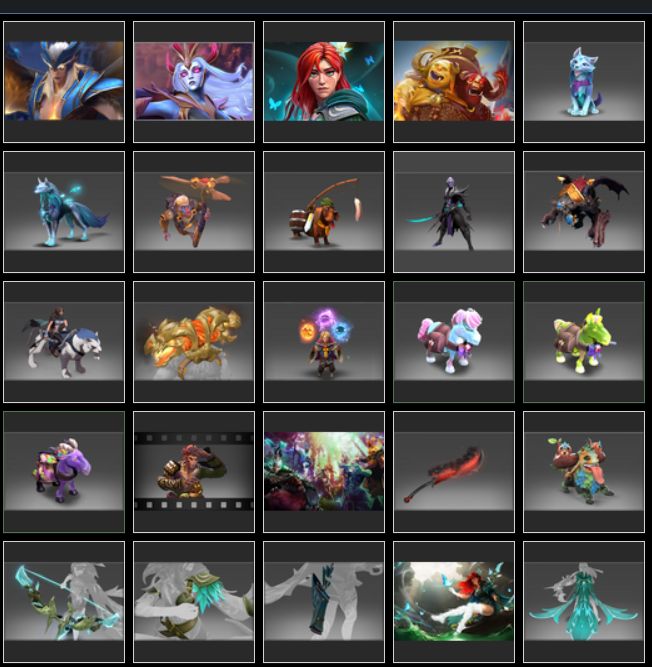 Conta DOTA 2 - arcanos e herói com maestria 30