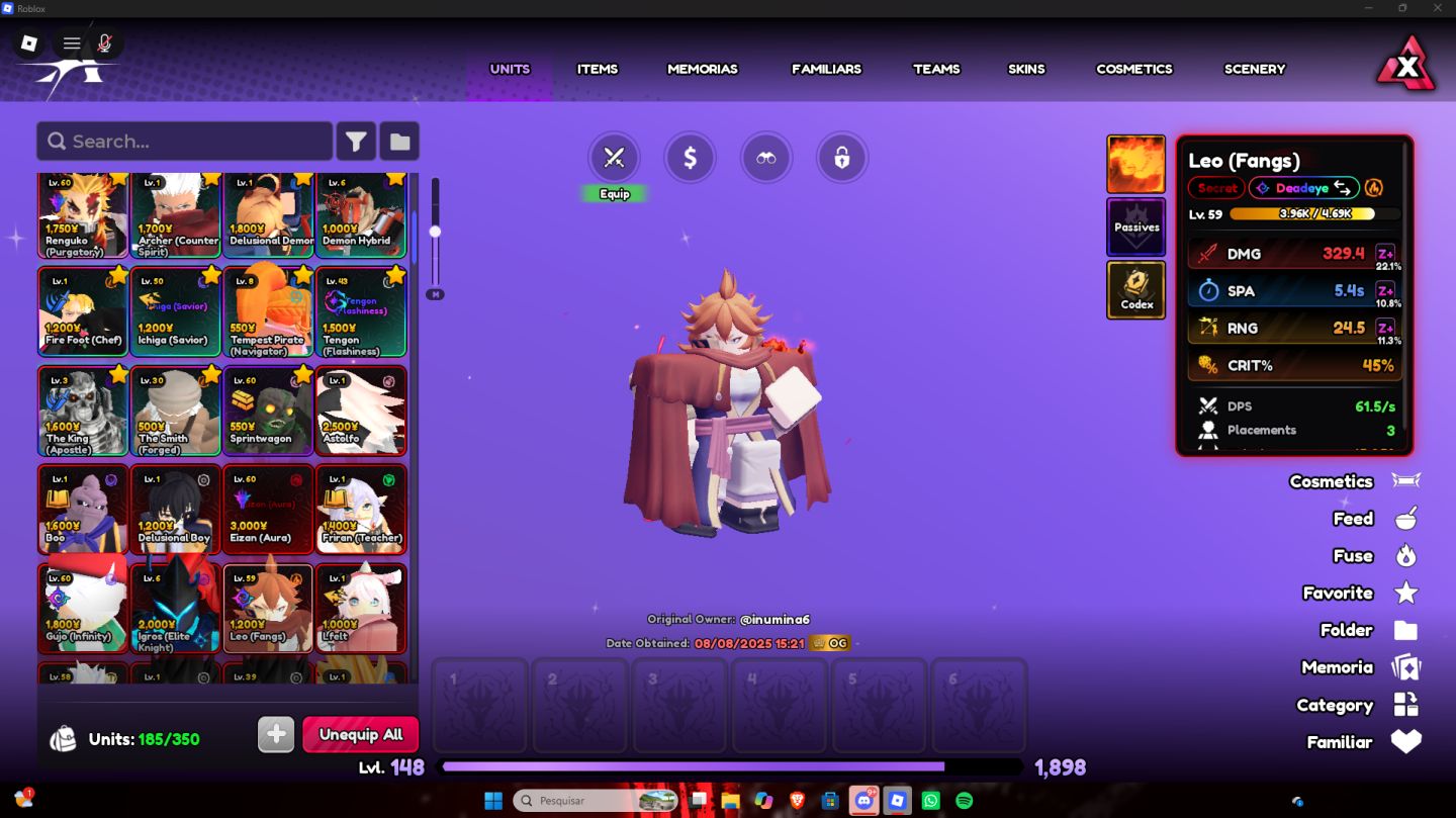 VENDENDO TODOS OS PERSONAGENS DE TRADE DA MINHA CONTA VALOR NEGOCIÁVEL