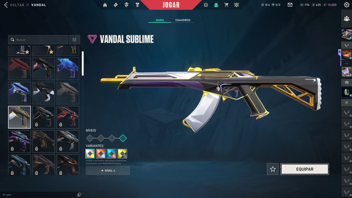 Conta Valorant com Muitas Skins,nvl 403, mais de 1500 gasto!!