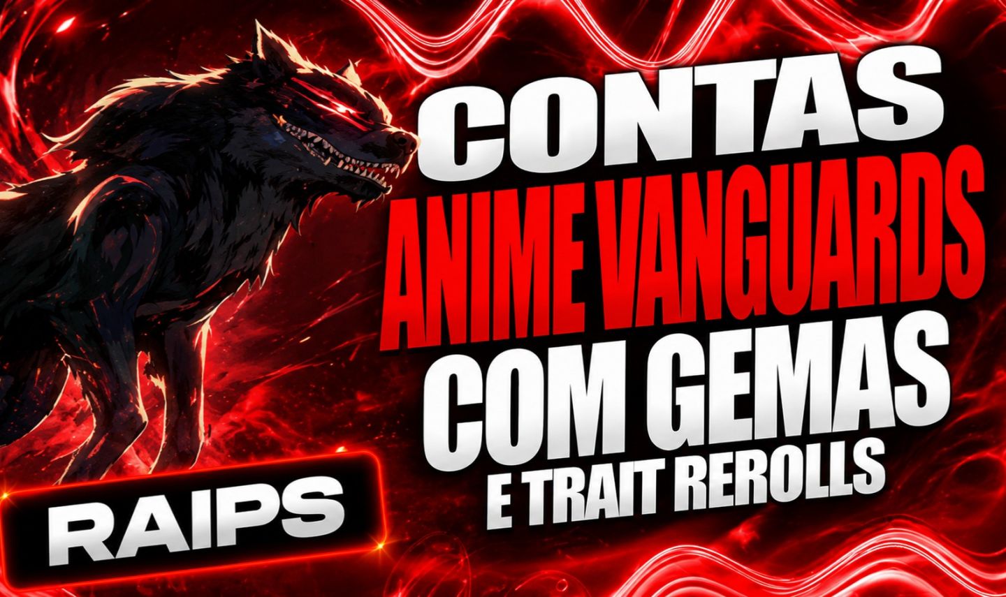[Melhor Preço!] Conta Anime Vanguards GEMAS + TRAIT RERROLS (Roblox)