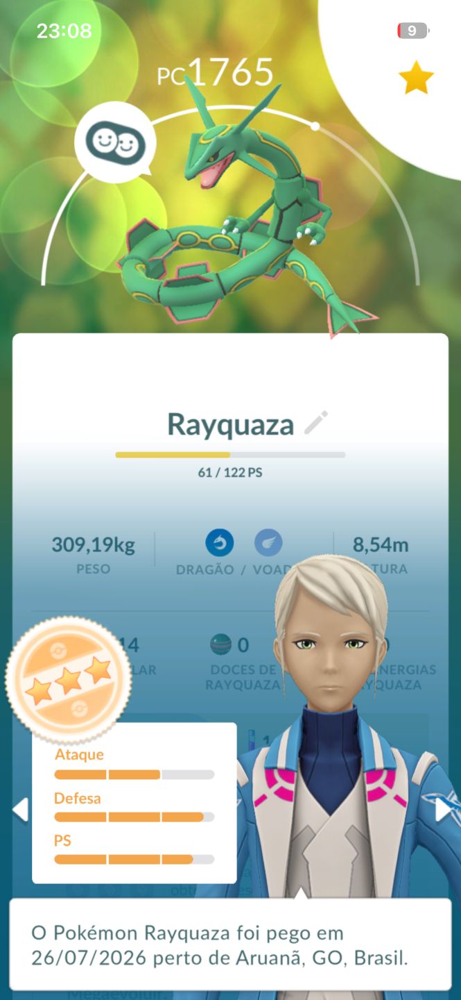 Conta Pokemon Go 3 mewtow