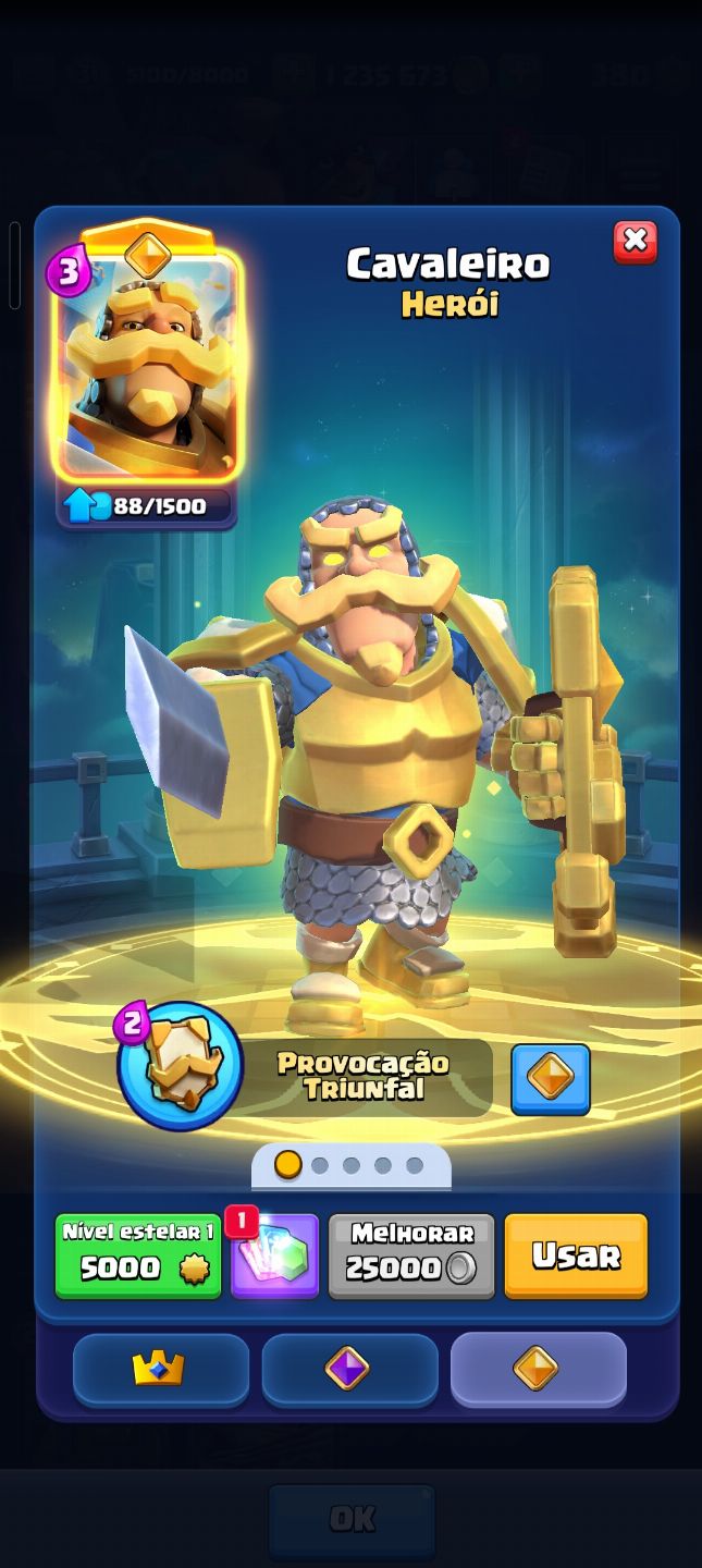 Conta Clash Royale Vários Personagens + 1 Campeão