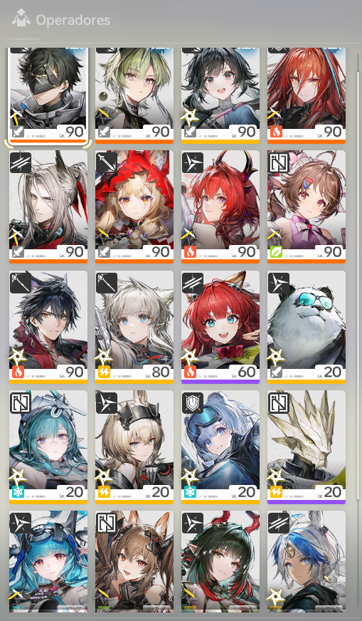 ARKNIGHTS ENDFIELD - CONTA ENDGAME LEVEL 60 - ROSSI, LAEVATAIN, ZHUANG E MAIS