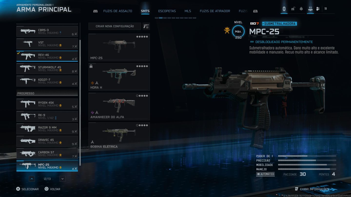CONTA COM NUKE, IRIDESCENTE, 4 CAMU DE MAESTRIA E DIVERSOS OUTROS ITENS