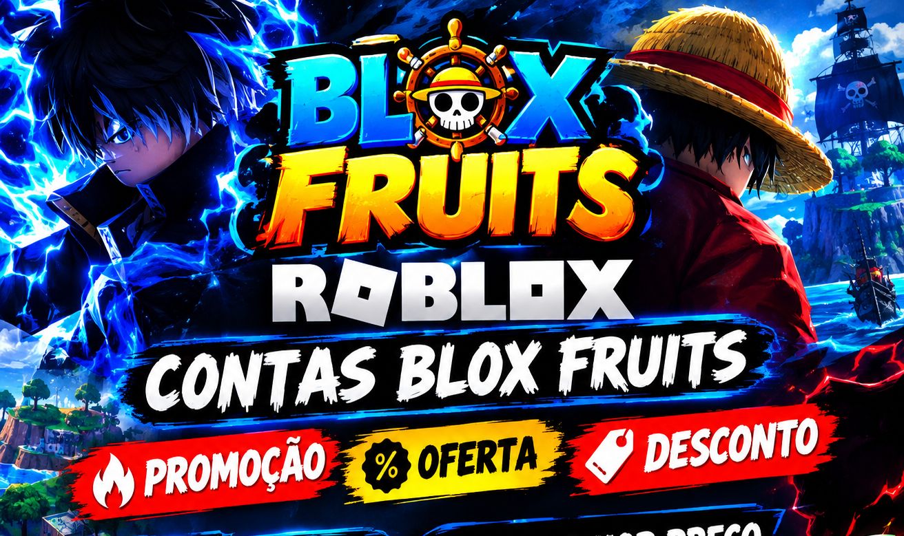 CONTAS BLOX FRUITS - ROBLOX