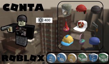 CONTA ROBLOX 2011 com 400 ROBUX + 9 Offsales + Sheriff Steve's Six Shooter