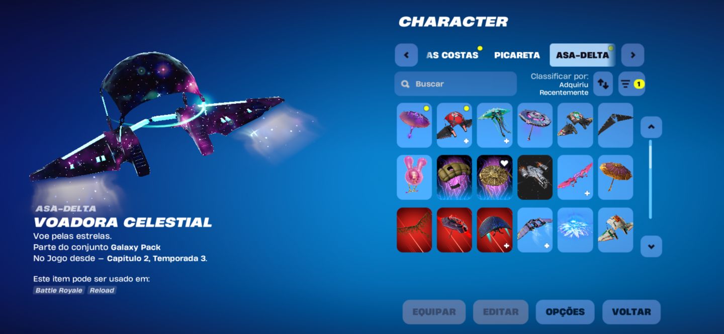 Conta fortnite com 118 skin e tendo skins raras desde a primeira temporada